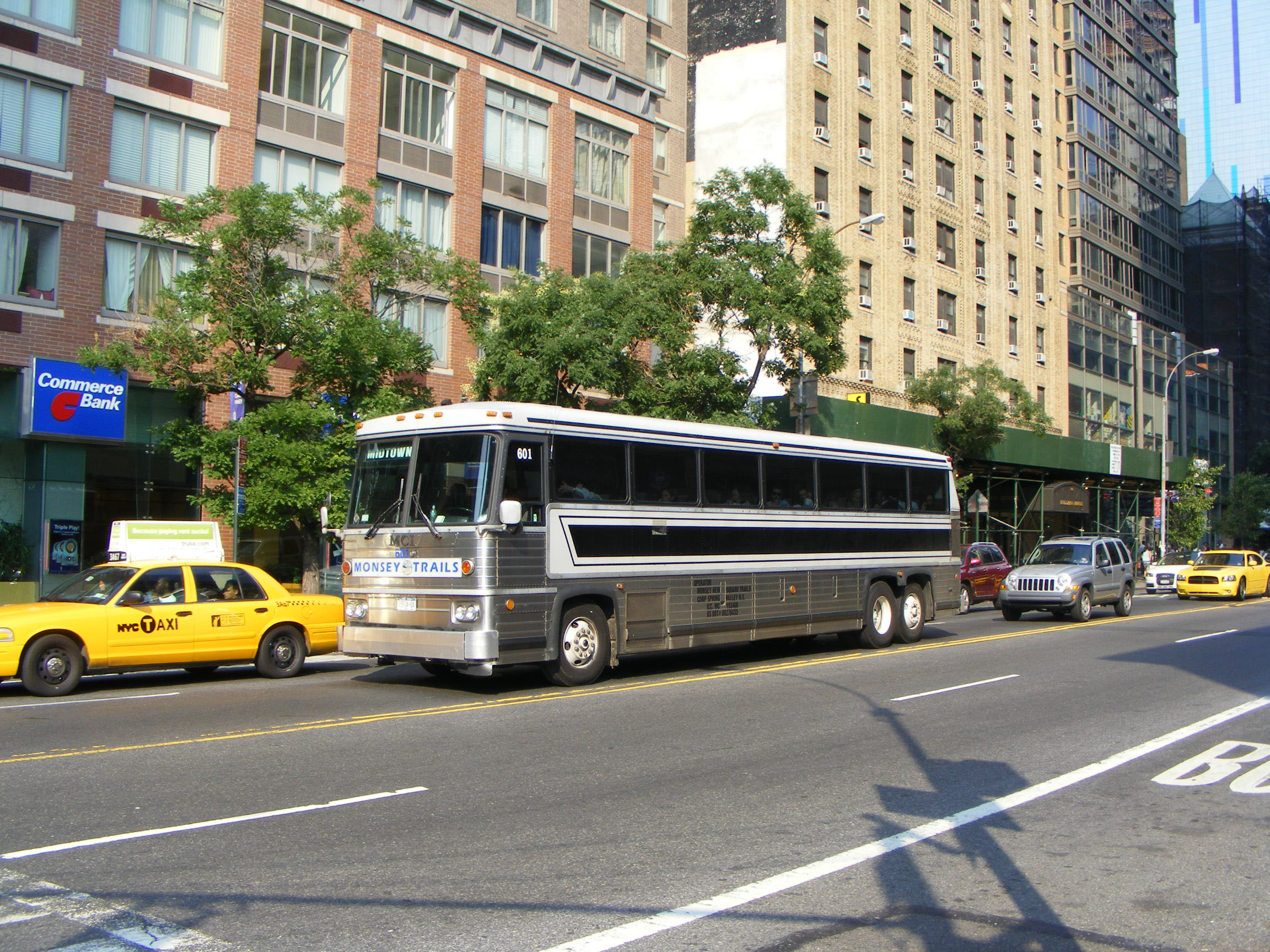 New York state SHOWBUS AMERICA BUS IMAGE GALLERY MCI Coaches USA