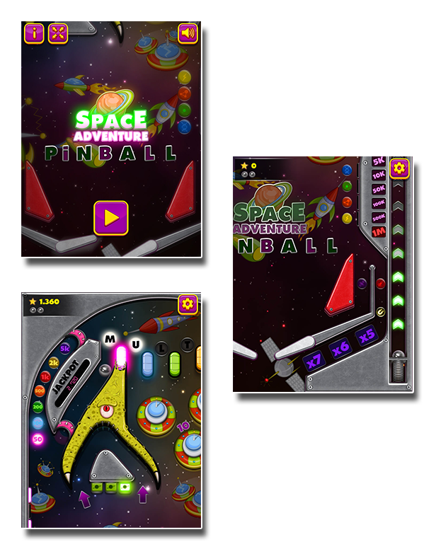 Pinball Space Adventure HTML5 Arcade Game Best Deals For Everyone