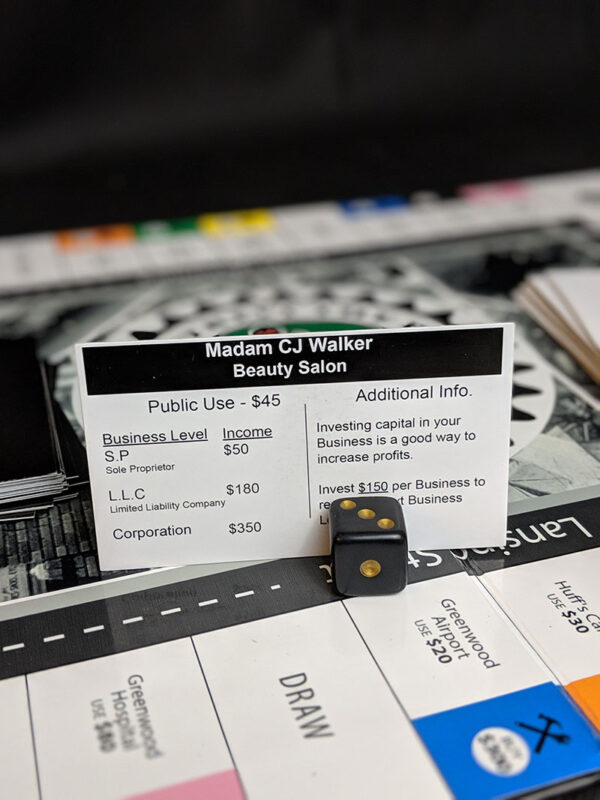 The Black Wall Street Board Game Showcase Group