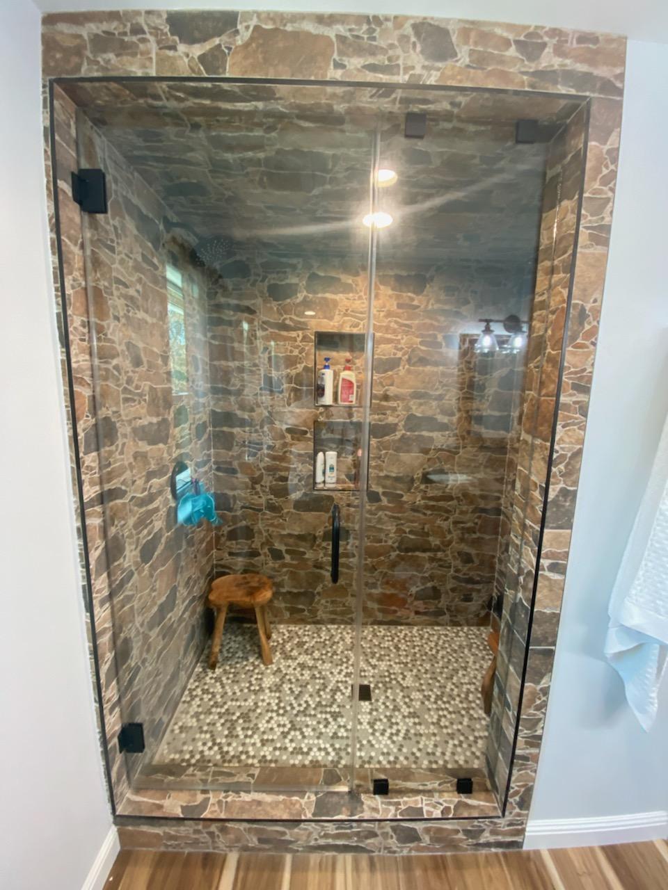 Virtual Showroom Hinged Frameless Shower Doors Affordable Frameless