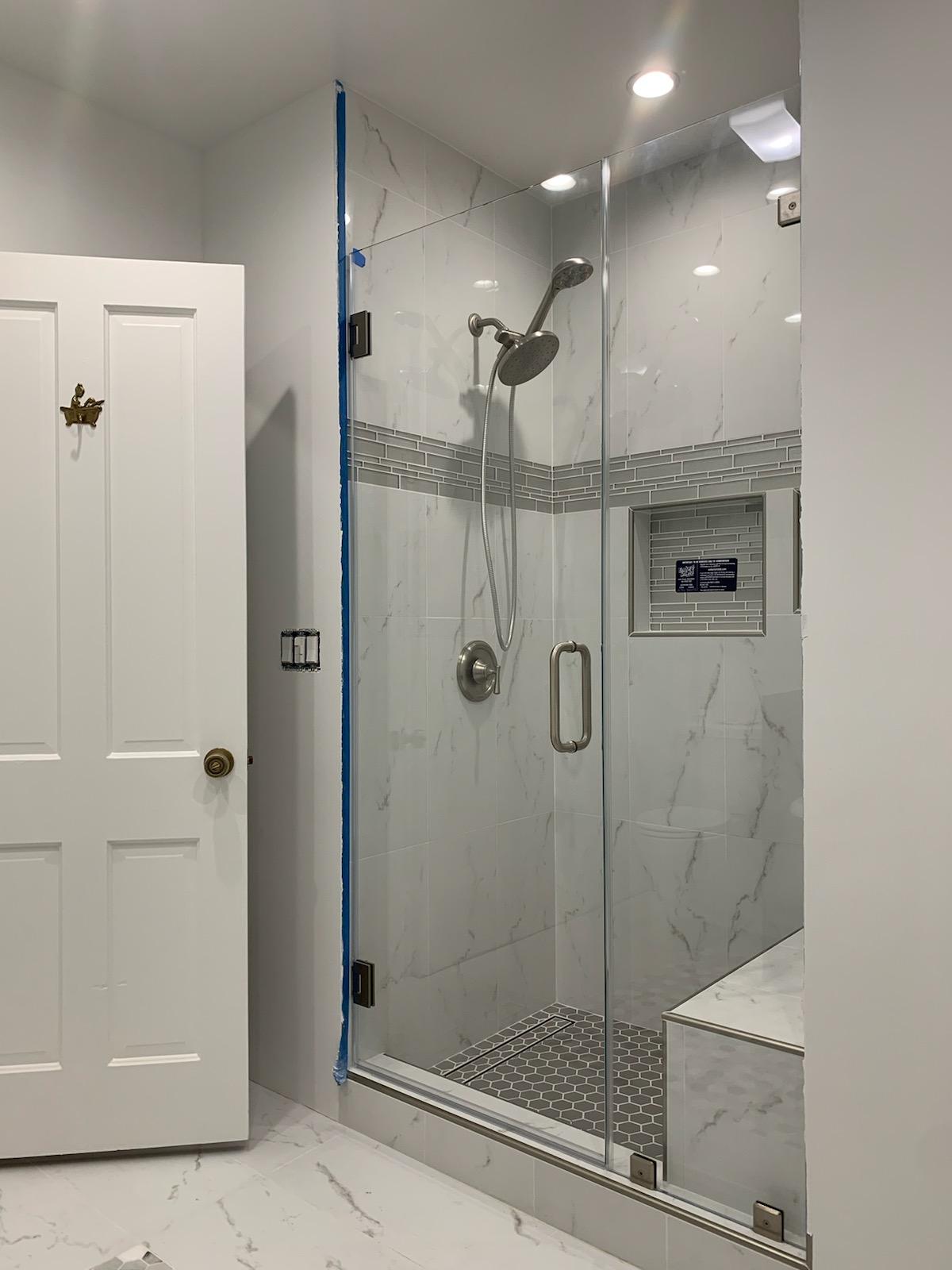 Virtual Showroom Hinged Frameless Shower Doors Affordable Frameless