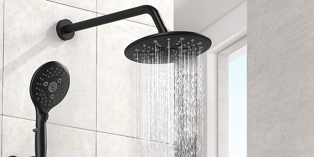 Black Shower System Shower Inspire