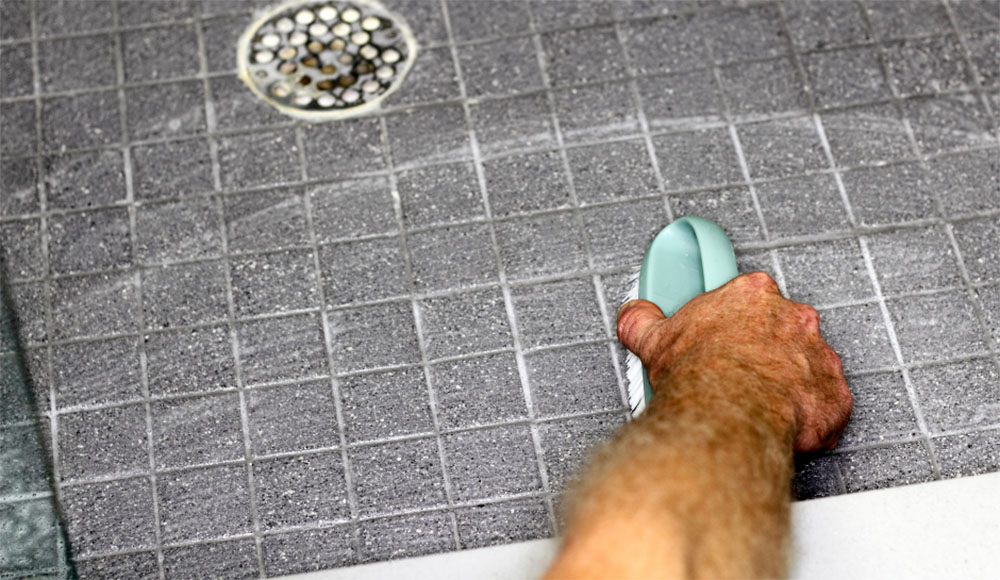CleaningShowerFloor Shower Maestro