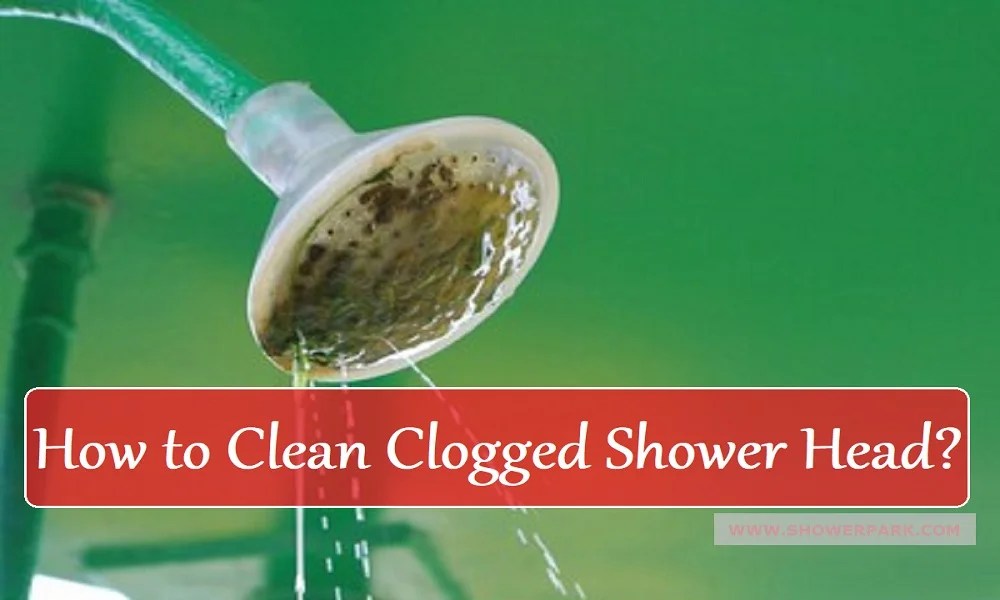 How to Clean Clogged Shower Head 10 Easy Steps Shower Park