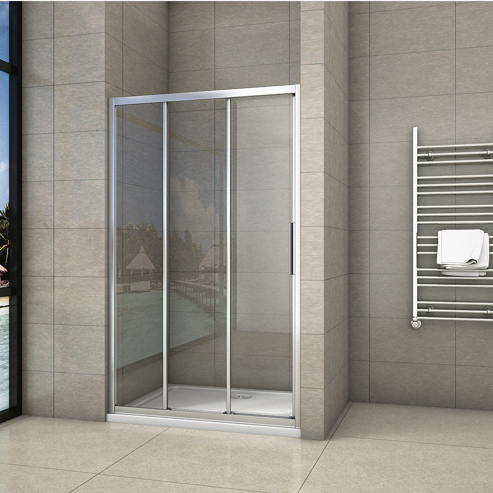 Sliding Shower Doors Tempered Clear Glass & Nano Self Clean Glass