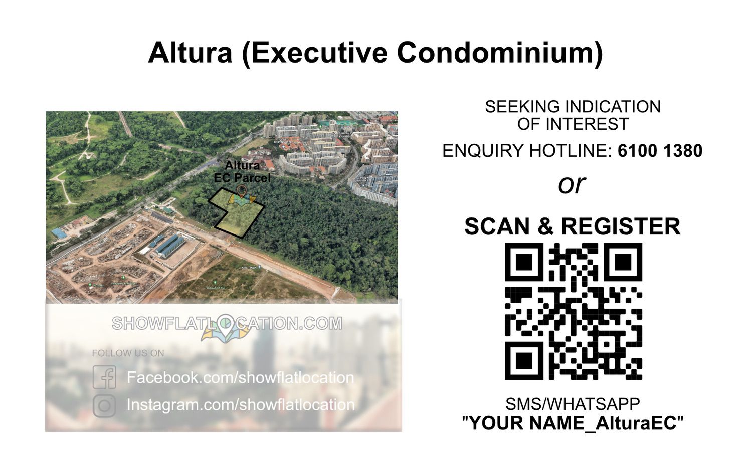Altura EC Showflat +65 6100 1380 Showroom Hotline