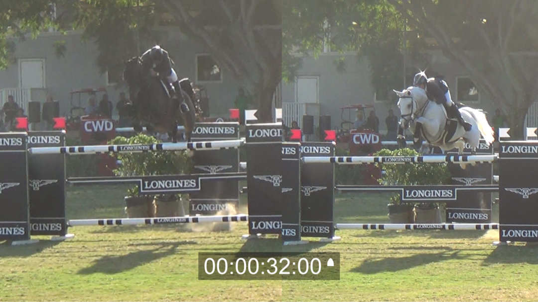 World Cup Jumping Split Screen Video Show Jumping Life