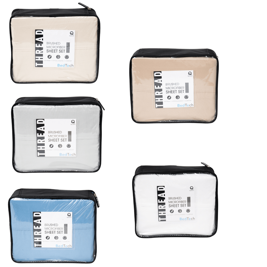 Fine Microfiber Sheets Show Low Mattress & More