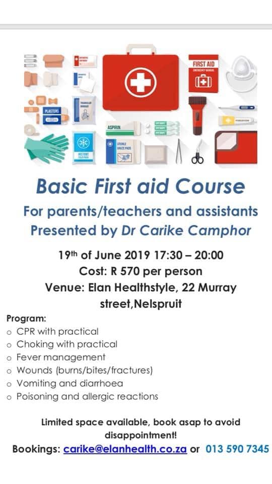 Basic First Aid Course Nelspruit