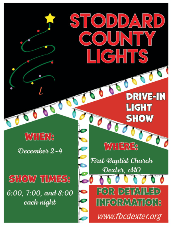 Stoddard County Lights "DriveIN Light Show"