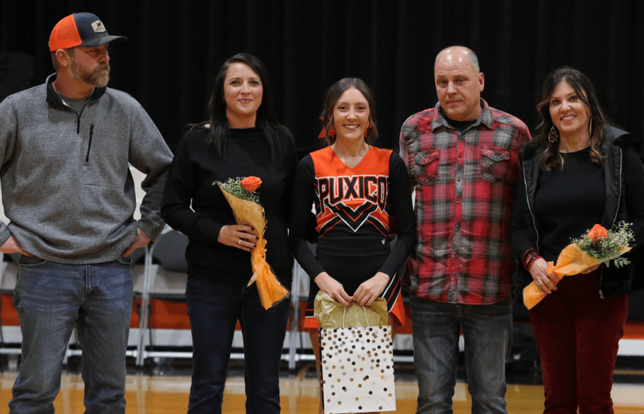 2022 Puxico High School Sports Senior Night Featuring Adysen Shepard