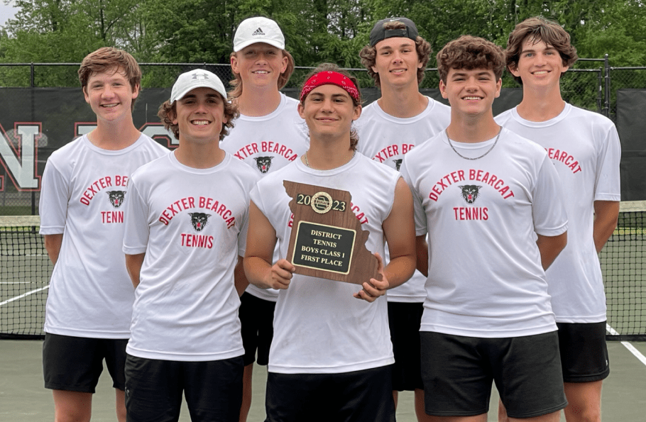Dexter High School Tennis Team Wins Class 1 District 1 Title