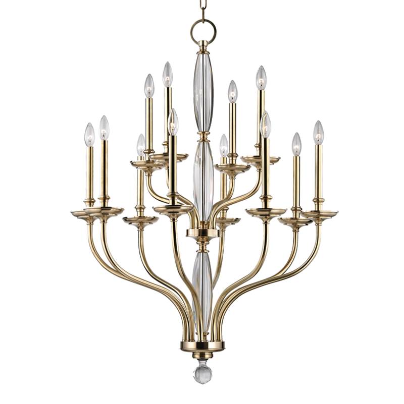 Hudson Valley Lighting Indoor Lighting Chandeliers Brass Tones Keidel