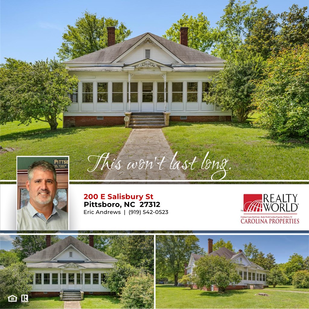 200 E Salisbury St, Pittsboro, NC 27312