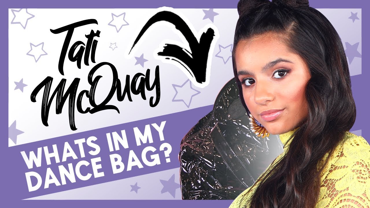 What’s in My Dance Bag? Tati McQuay Showstopper Magazine Online