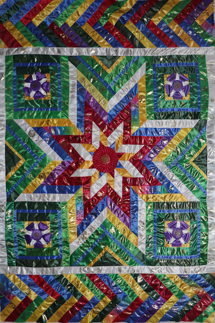 ShowThrow Heirloom Ribbon Quilts by Lani B. Ohly