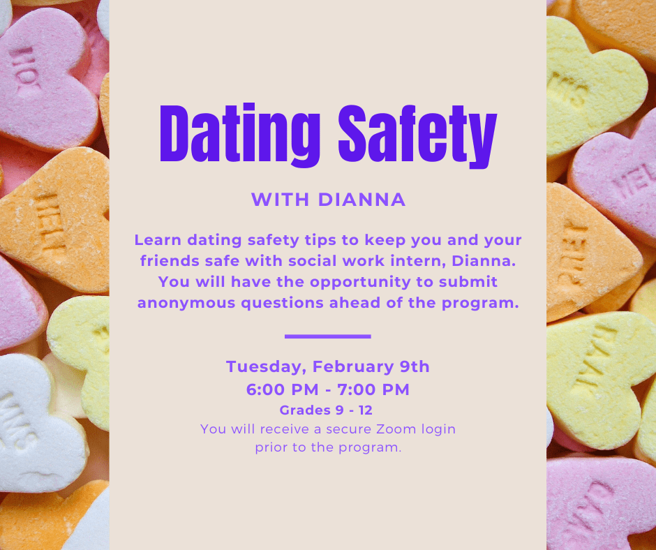 Dating Safety Tips for Teens a Live Zoom Event South Huntington