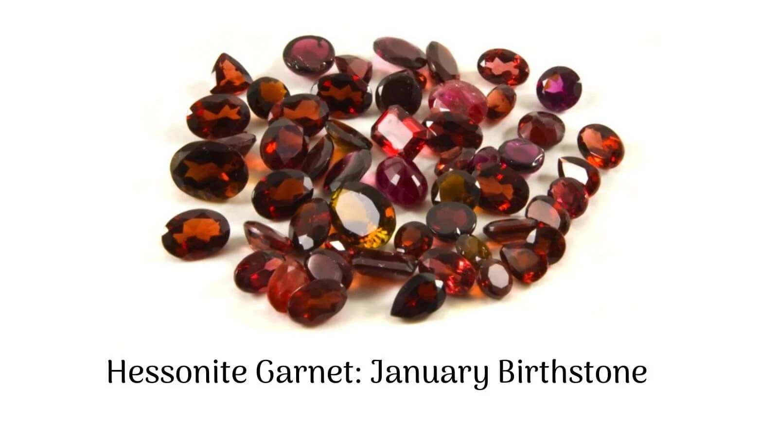 Natural Hessonite (Gomed) Birthstone of January