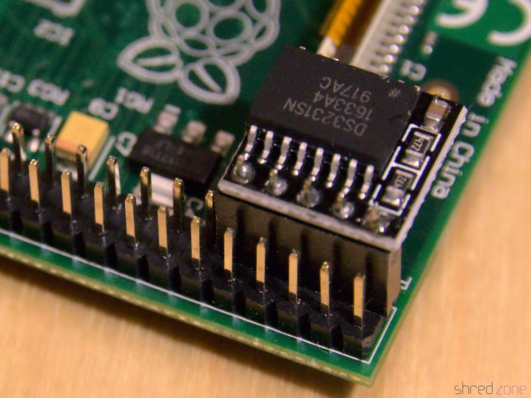 DS3231 RTC on Raspberry with Fedora Shredzone
