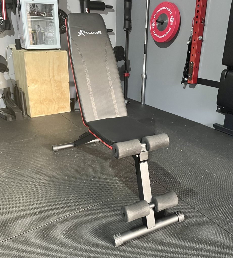 Prosource Fit Adjustable Weight Bench Review Garage Gym Ideas