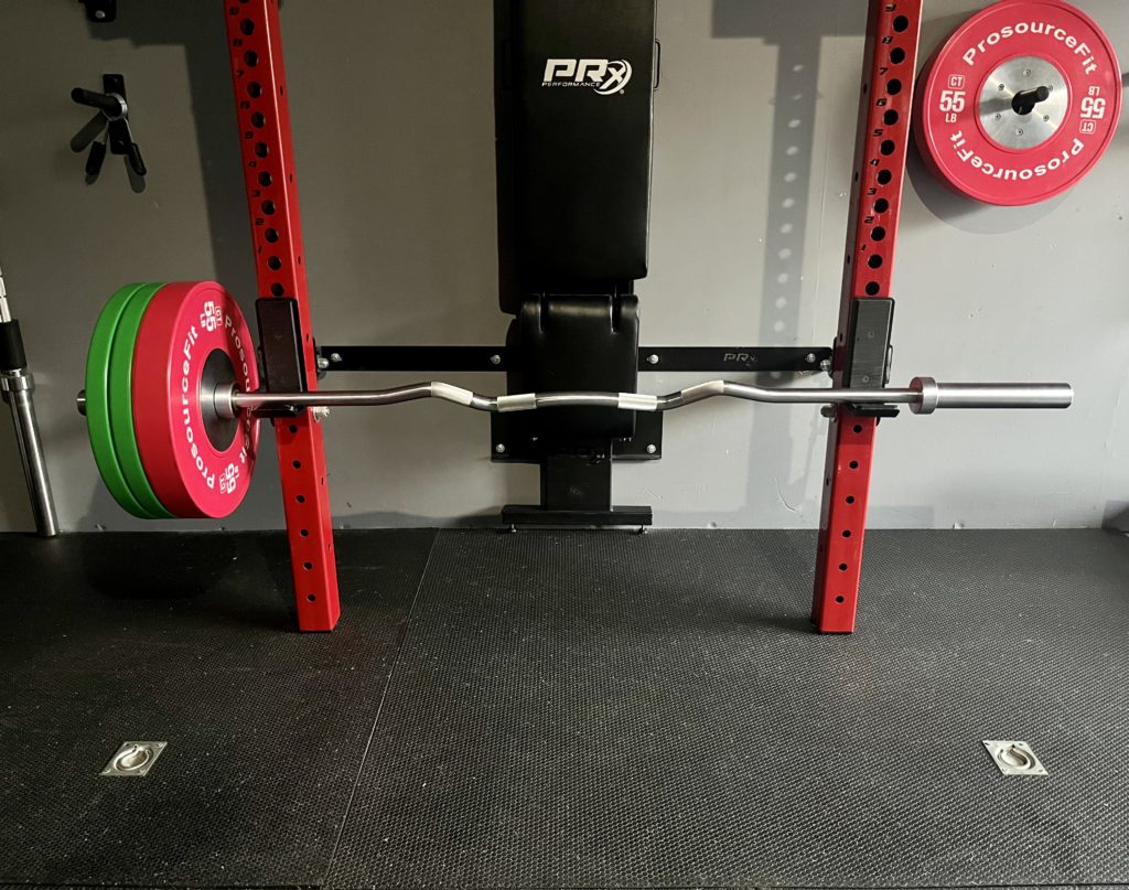 GetRxd Rackable EZ Curl Bar Review Get Rxd Equipment