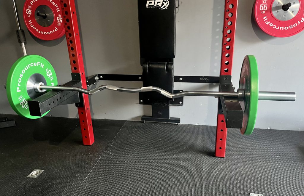GetRxd Rackable EZ Curl Bar Review Get Rxd Equipment