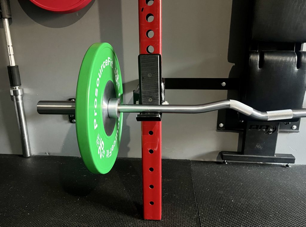 GetRxd Rackable EZ Curl Bar Review Get Rxd Equipment