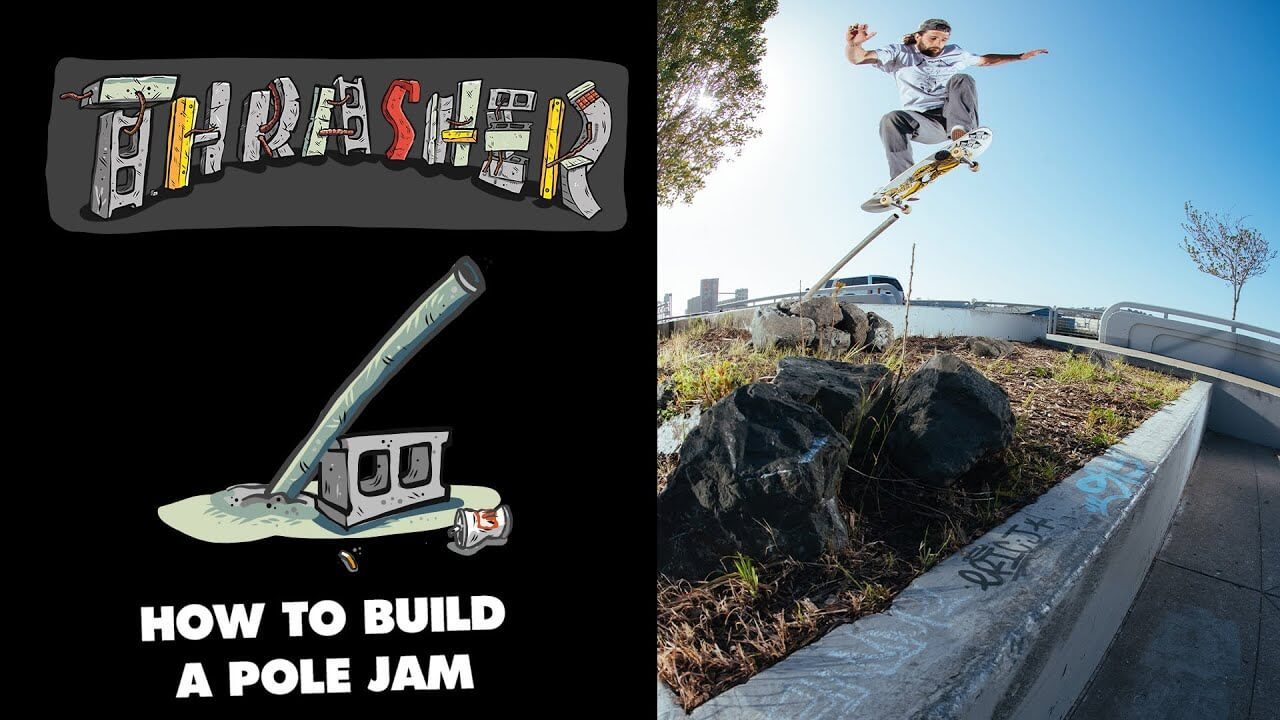 How to Build a Pole Jam For Skateboarding