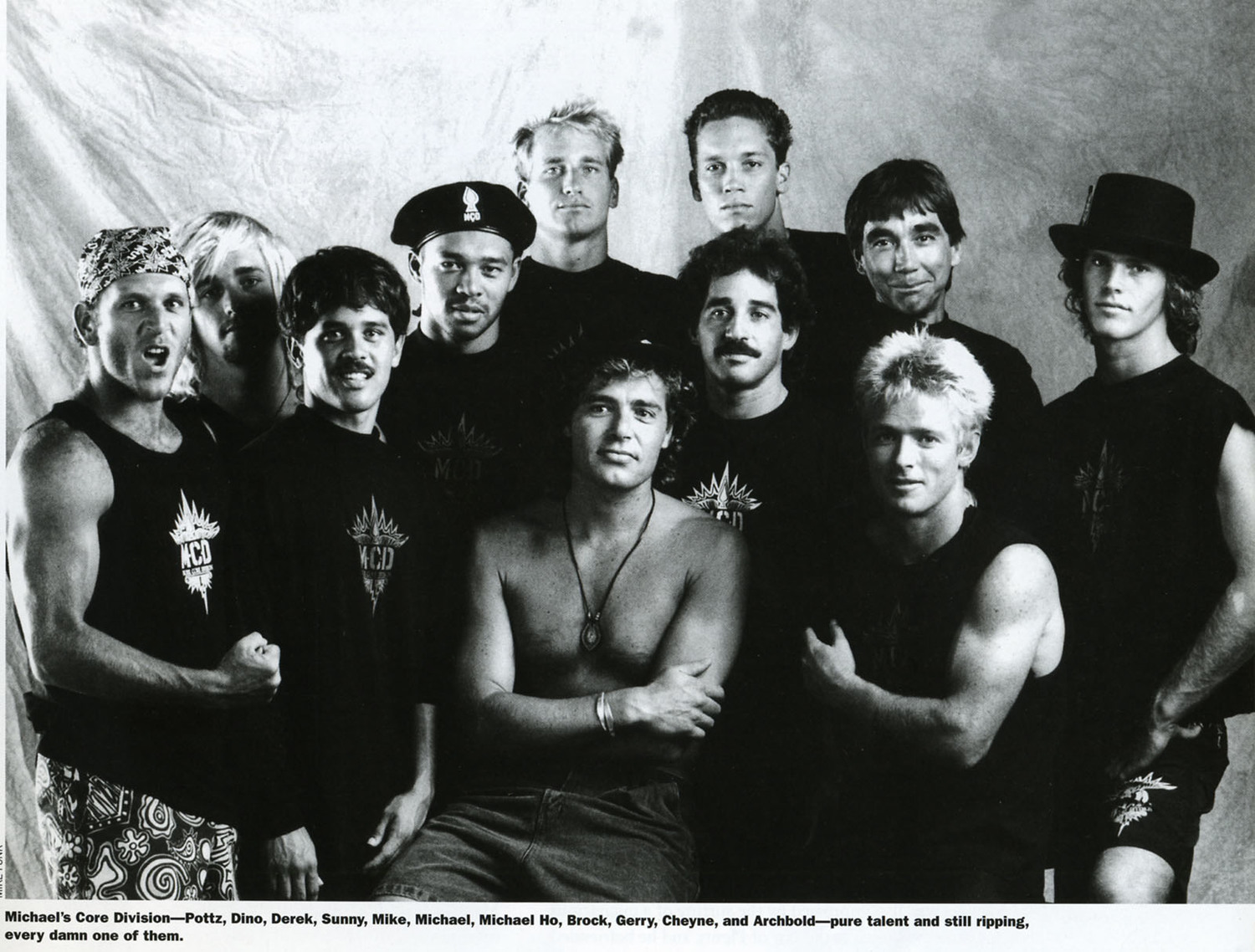 Vintage Gotcha Ad with Pottz and Dino Andino Sagas of Shred Shred Sledz