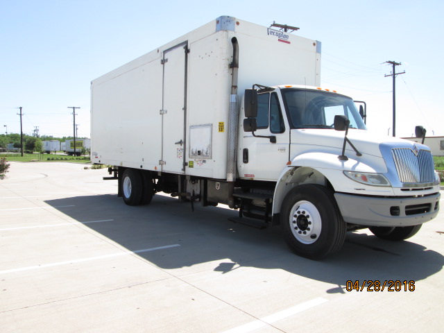 Used Shred Truck 2007 International 4400 Vecoplan VST32i
