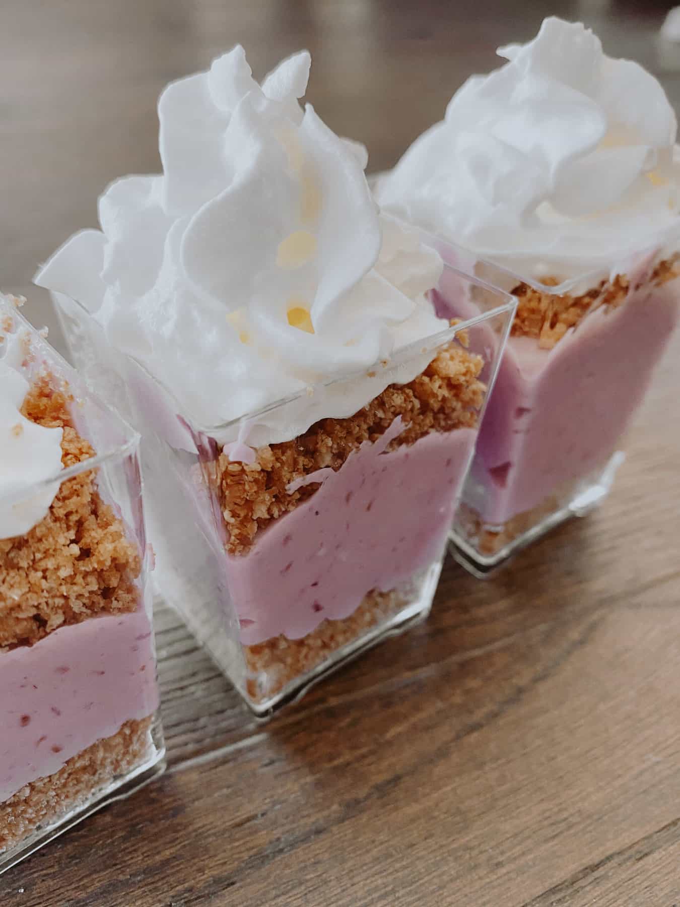 Raspberry Cheesecake Cups Shreya's Kitchen