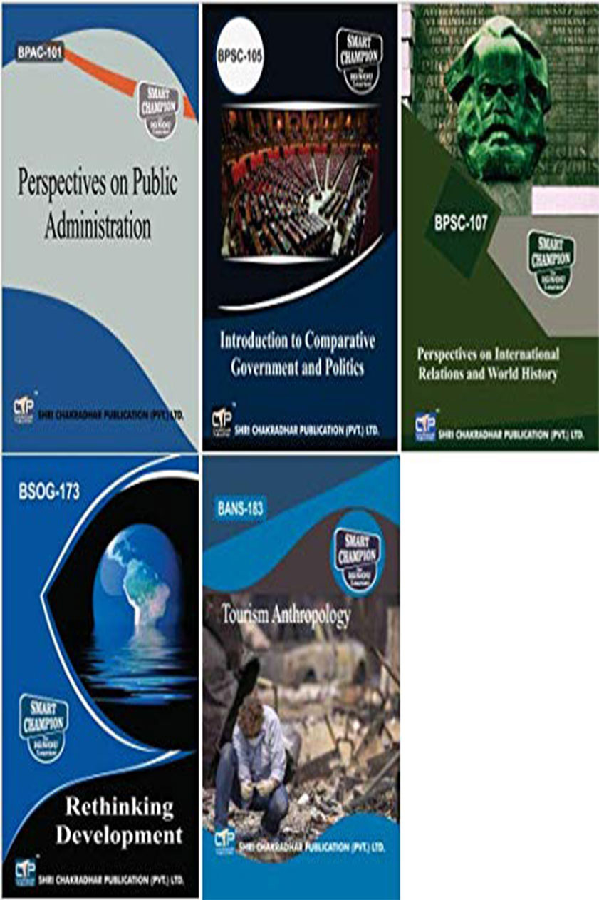 IGNOU BAPSH Help Books Combo Offer of BPSC 105 BPAC 101