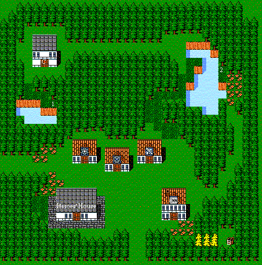 Final Fantasy III Maps Ur