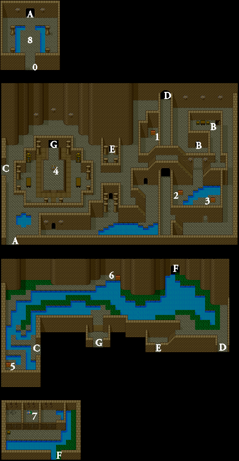 Dragon Quest V Maps