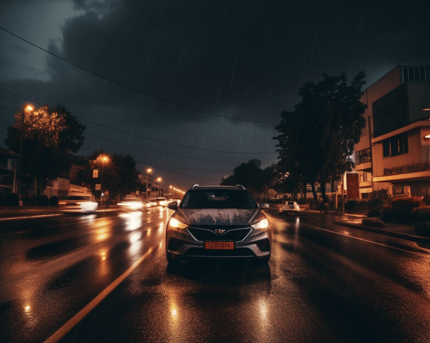 Are Cars Safe In Thunderstorms? Shrink That Footprint