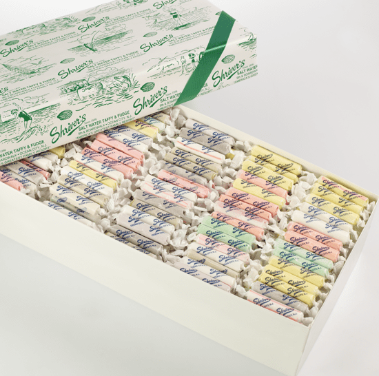 Salt Water Taffy 5 lb. Choose Your Own Flavors Shriver's