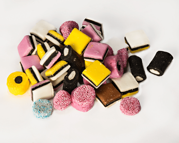 1 lb. Licorice Allsorts Shriver's