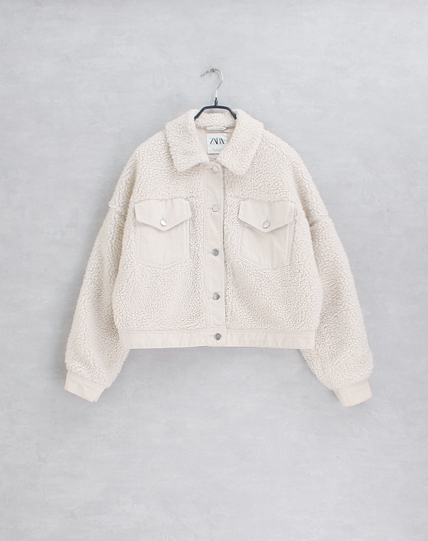 슈렁크, ZARA _ crop bulky jacket