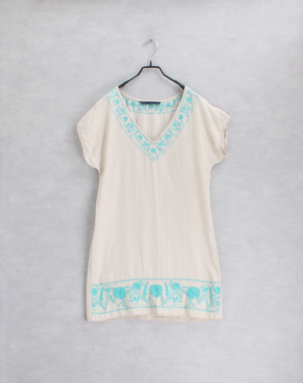 슈렁크, ZARA BASIC _ embroidery linen ops
