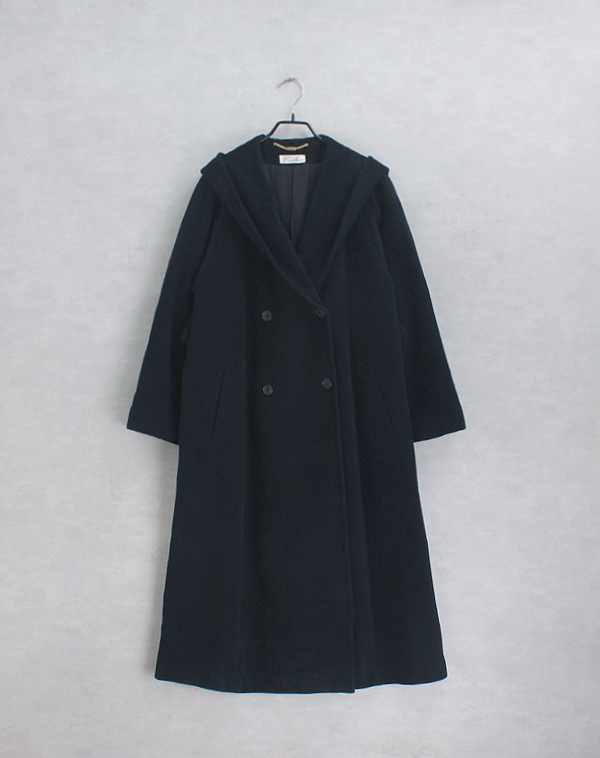 슈렁크, Horcher by SUN ROSE _ black angora wool coat