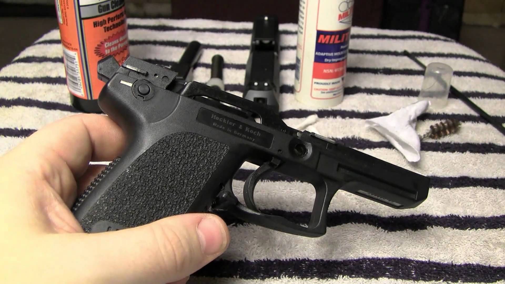Cleaning a Pistol Without Making a Mess » SHTF Survival Secrets