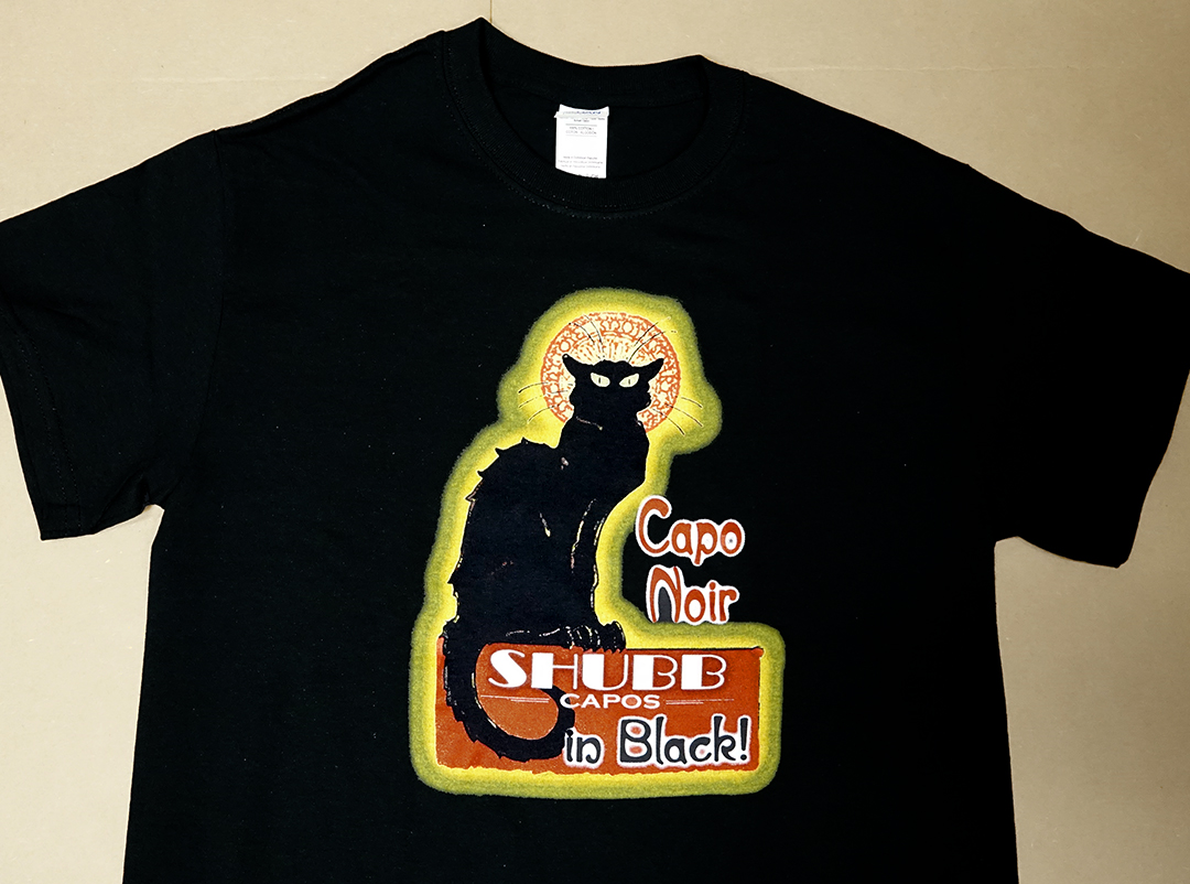 Capo Noir Tshirt Shubb Capos