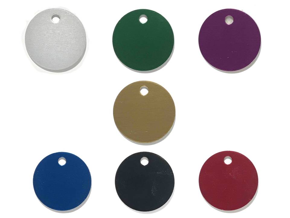 Round Pet Tag 32mm Shucare Australia