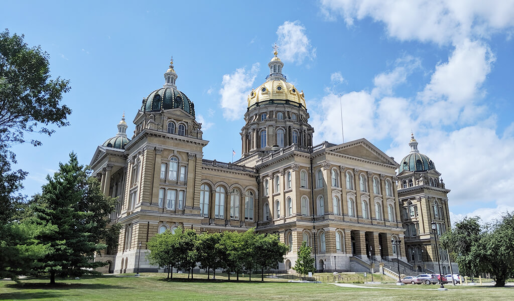 Historic Iowa State Capitol Dome Restoration ShuckBritson
