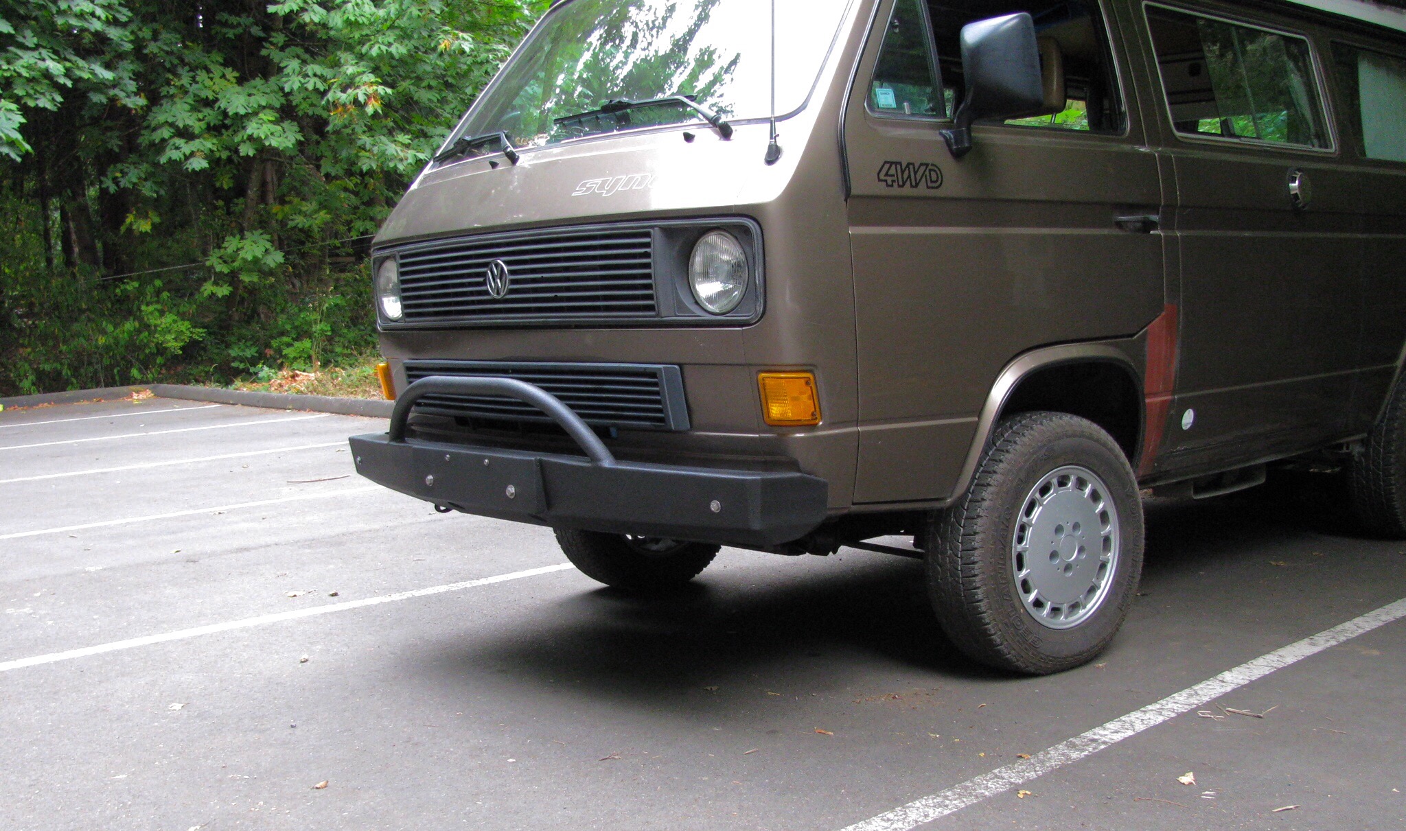 Vanagon front bumper build pretty well done shooftie