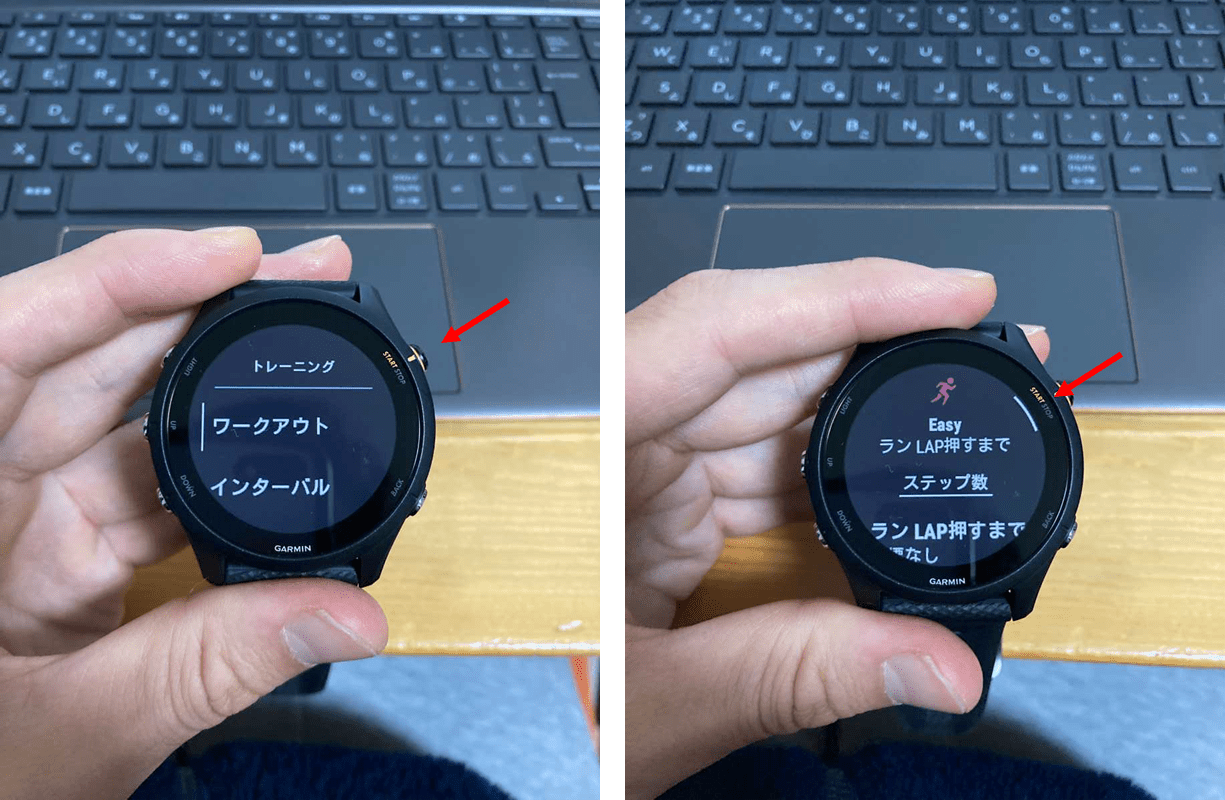 Garmin(ガーミン)の使い方！ ワークアウト(インターバル)設定編
