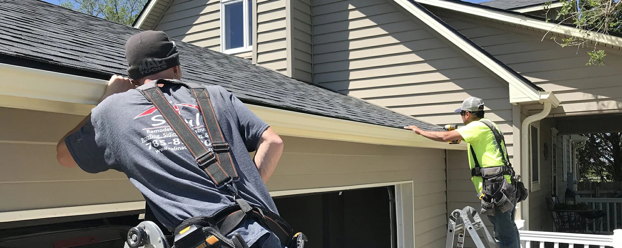 Gutter Installation Cost in Salina Shull Construction