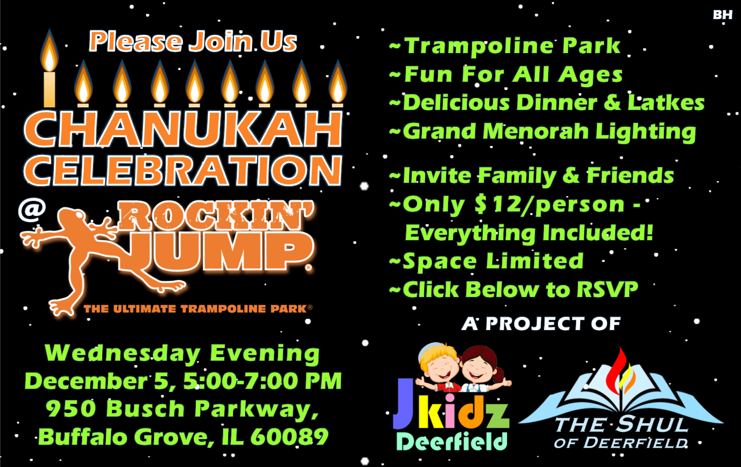 Chanukah Party The Shul of Deerfield