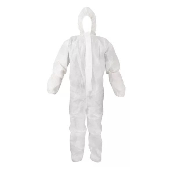 Buy Clinic Gear Disposable Coverall Large White Shumata Online Store