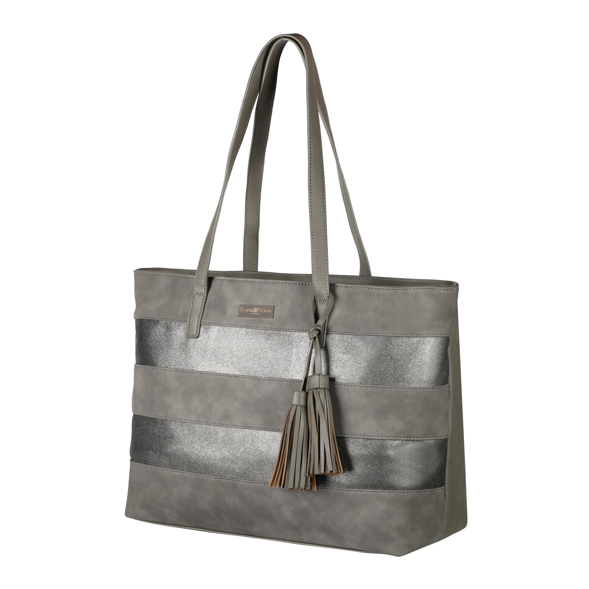 Buy Supanova Tassles Ladies Laptop Bag Dk Grey Shumata Online Store